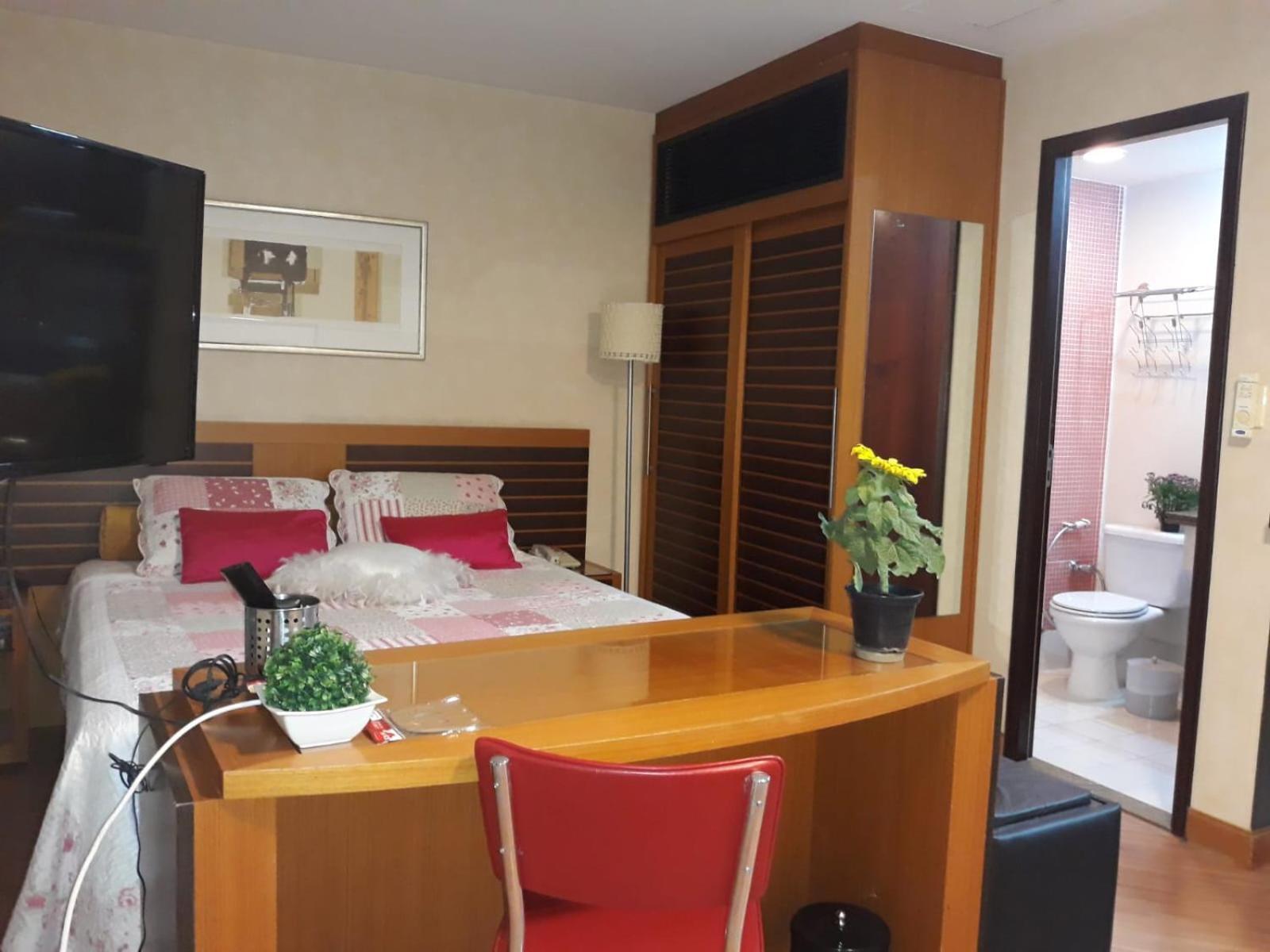 Flat Hotel Com Cozinha No Wyndham Sp A Uma Quadra Da Avenida Paulista — Fotos 1